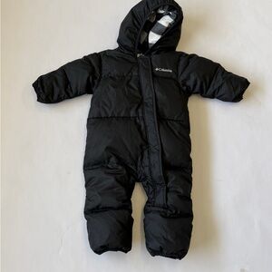 Columbia Black 6-12 month Snowsuit